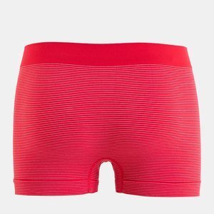 Men's Red Striped Boxer Shorts - Underwear