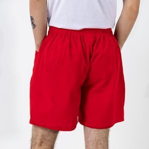 Men's black shorts with pockets - Clothing