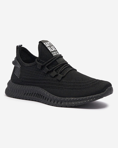 Men's sports shoes in black Tericas- Footwear