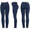 Navy blue jeans trousers - Trousers