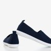 Navy blue sports slip on shoes Tolva- Footwear