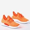 Neon orange sports shoes for women Boellis - Footwear