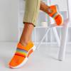 Neon orange women's sports slip shoes - on Rainbi - Footwear