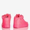 Neon pink Tiny Dancer platform high trainers - Footwear