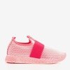 Neon pink women's sports shoes slip - on Andalia - Footwear