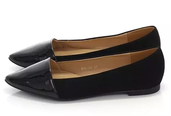 OUTLET Black Klaszhia ballerinas - Footwear