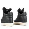OUTLET Black sneakers on the Esther platform - Footwear