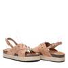 OUTLET Brown sandals - Shoes