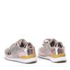 OUTLET Children's gold sports shoes Noelia - Footwear