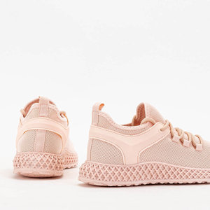 OUTLET Light pink Modika women's sports shoes - Footwear