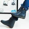 OUTLET Navy blue, insulated snow boots from Monti - Footwear