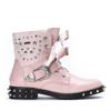 OUTLET Pink Adelynn studded bags - Shoes