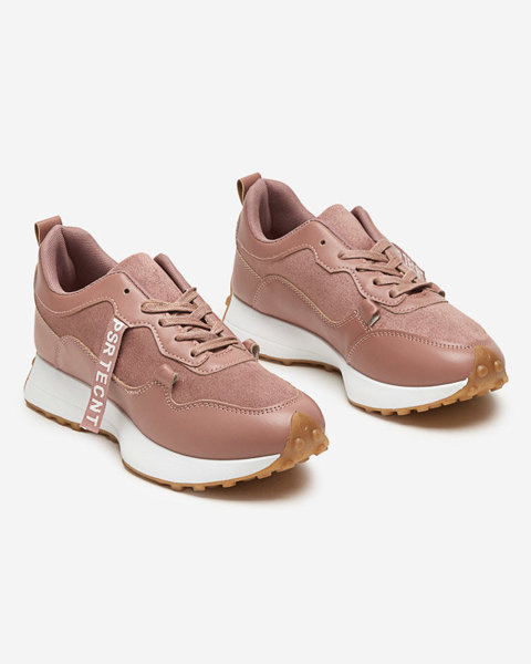 OUTLET Pink women's sports shoes Arika - Footwear