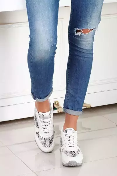 OUTLET White Santiegane sneakers - Footwear