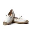 OUTLET White espadrilles with Tamenna studs - Shoes