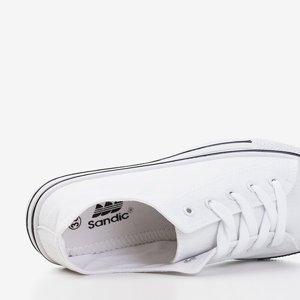 OUTLET Women's white Fips sneakers - Footwear