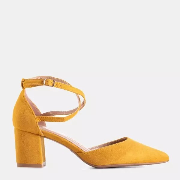 OUTLET Yellow pumps for women Nadie - Shoes