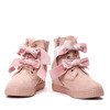 Pink Eleanor wedge sneakers - Footwear