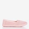 Pink girl's openwork slip - on Nugas- Footwear 1