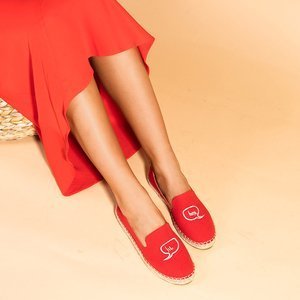 Red Bahia espadrilles for women - Footwear