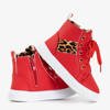 Red children's sneakers Pantis - Shoes