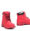 Red insulated boots Viviana - Footwear