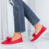 Red slip - on with Pecera bow - Footwear 1