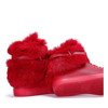 Red sneakers on an indoor wedge Aleena - Footwear
