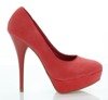 Sabrisa's red stiletto pumps - Shoes