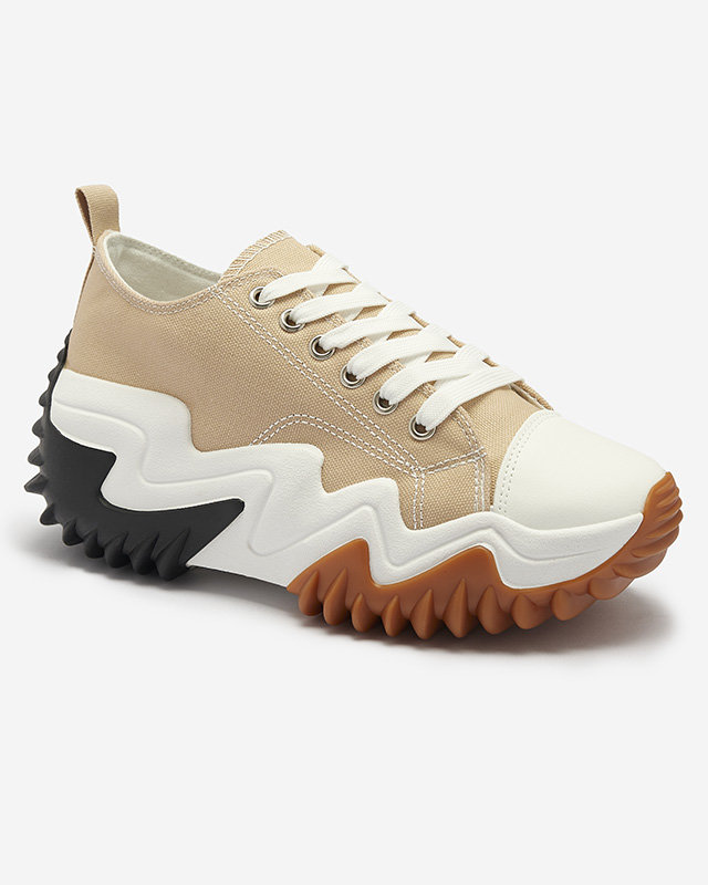 Sports shoes a'la sneakers in beige Ascota- Footwear