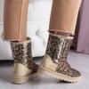 Sweet Mermaid leopard sequined snow boots - Footwear