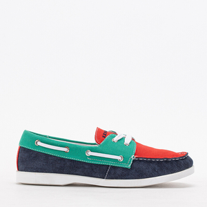 Tehila men's colorful canvas sneakers - Footwear