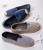 Timsaio navy blue fabric espadrilles - Footwear