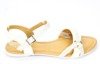 White flat sandals Pax - Footwear 1