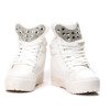 White wedge sneakers - Footwear
