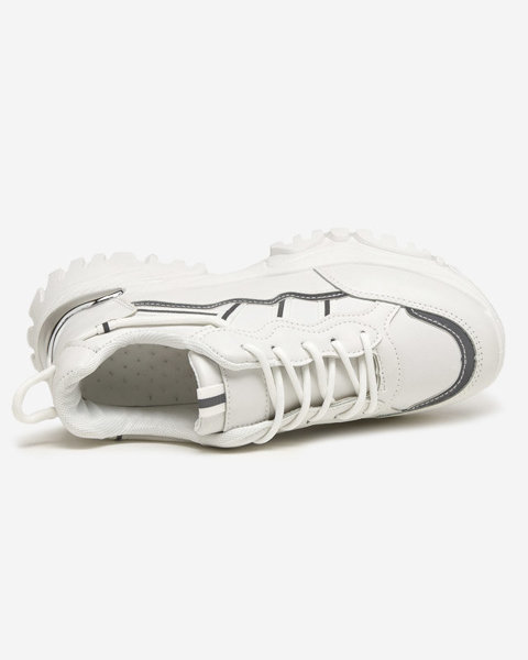 White women's sports shoes Jenirso sneakers - Footwear