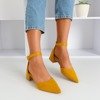 Women's mustard flat ballerinas Tigrana - Shoes