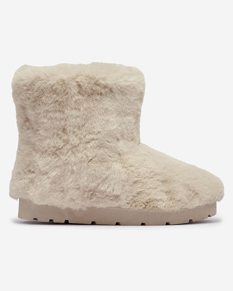 Women's snow boots in beige Ottola- Footwear