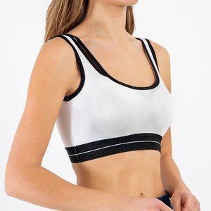 Women's white sports bra - Underwear