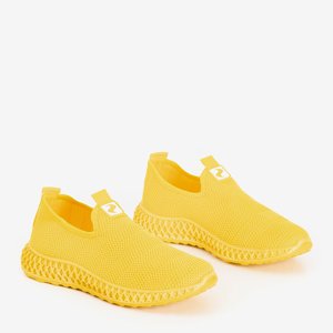 Yellow Nandini slip on trainers - Footwear