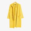 Yellow hooded cardigan sweater - Clothing