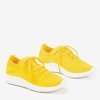 Yellow sports shoes for women Noven - Footwear