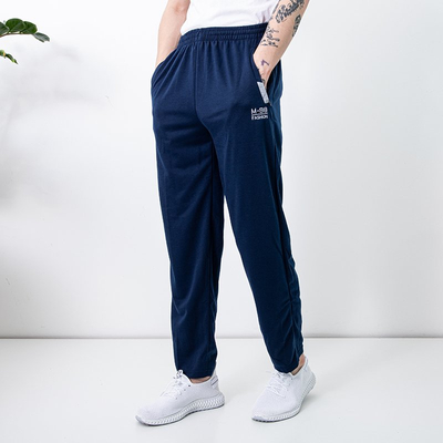 Men's navy blue sweatpants - Clothing